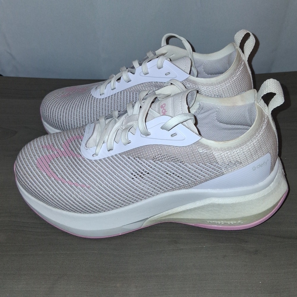 Gravity Defy G-Defy Ion Women Running Shoes White Pink VersoShock Size 7.5